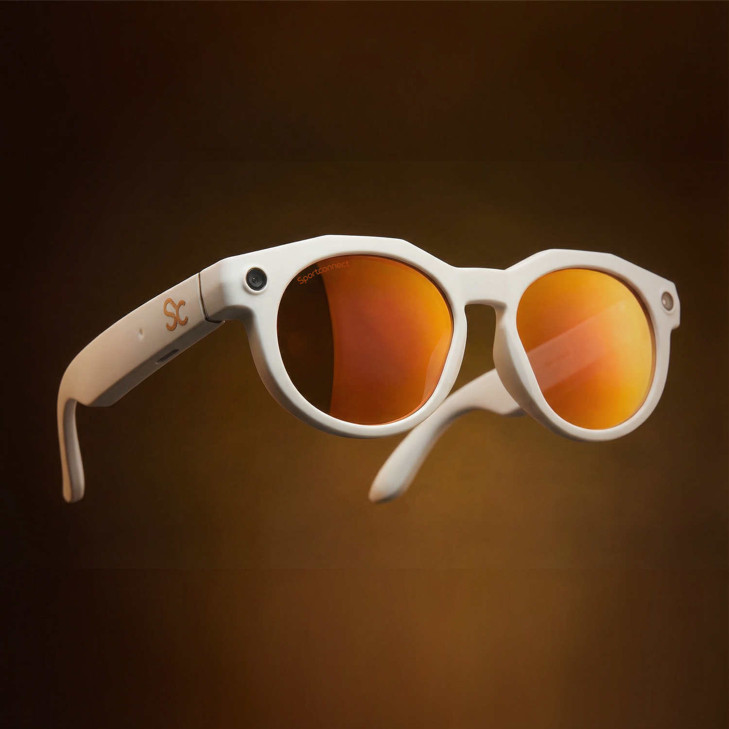 Lunettes caméra avec stabilisation vidéo pour scènes dynamiques