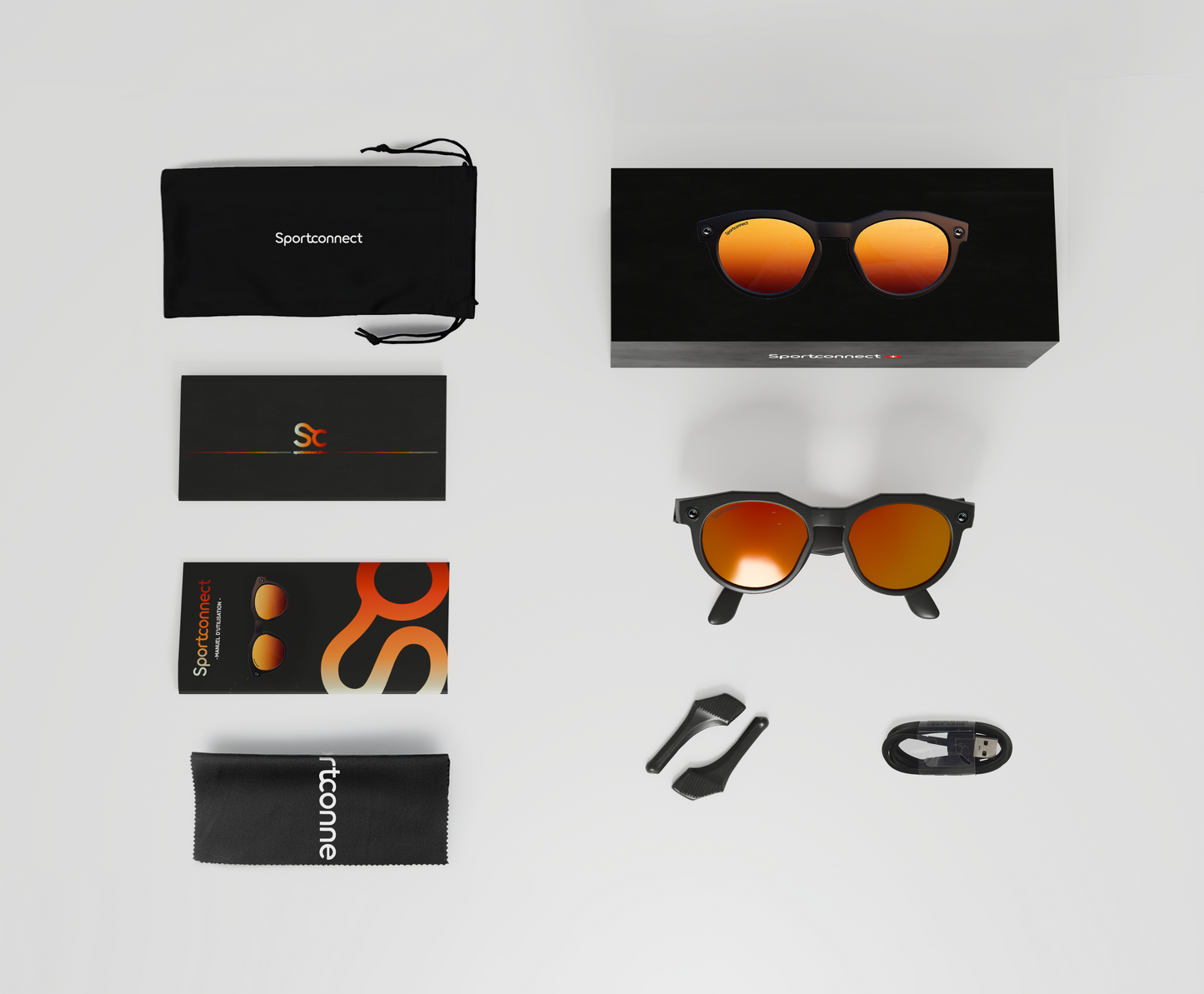 Lunettes Sportconnect ONE Black